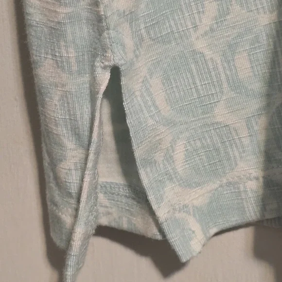 Chico's Light Green Paisley Long Sleeve Top - Picture 8 of 11